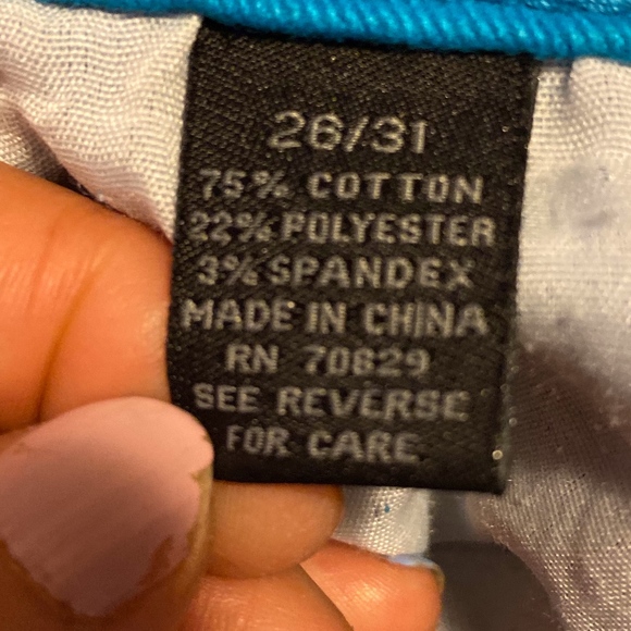 Carbon straight leg jeans, size 26/31 - Picture 3 of 6